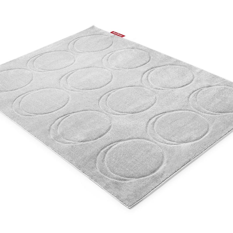 Fatboy Dot Carpet | Easy to clean | UV-resistant | Super soft | Use: Indoor | Size: 160 x 230 cm | Polypropylene | Small - Cloudy Grey - Image 5